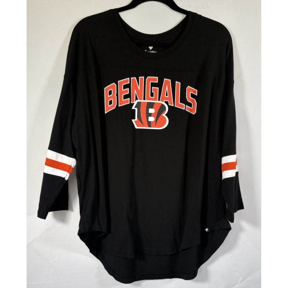 Fanatics t-shirt size XL womans cincinatti bengals pullover